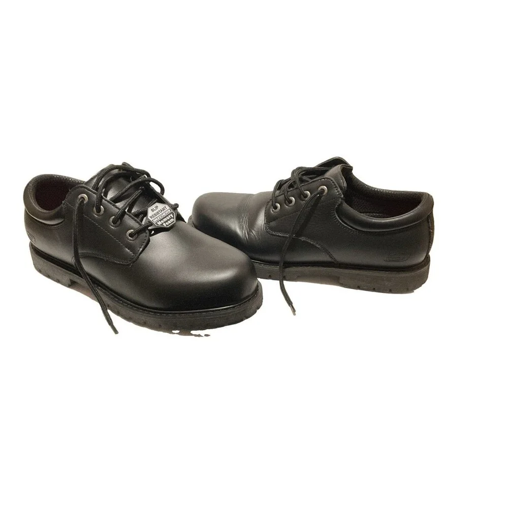 Skechers Slip Resistant Work Shoes men 13 Relaxed Fit Wide